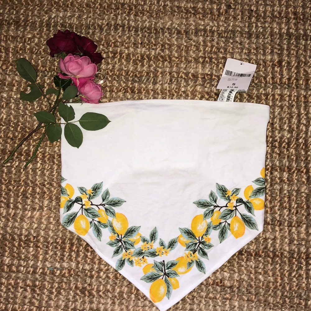 Bandana style crop top  20% 2+ bundles!